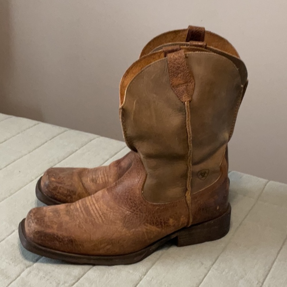Ariat Men's Brown Leather Western Boots